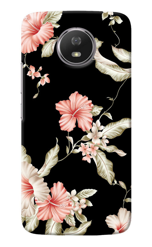 Flowers Moto G5S Back Cover