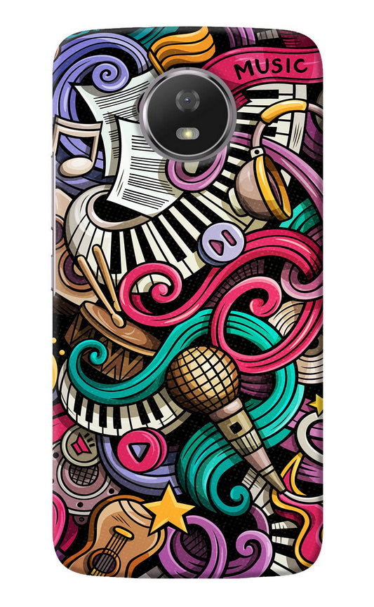 Music Abstract Moto G5S Back Cover