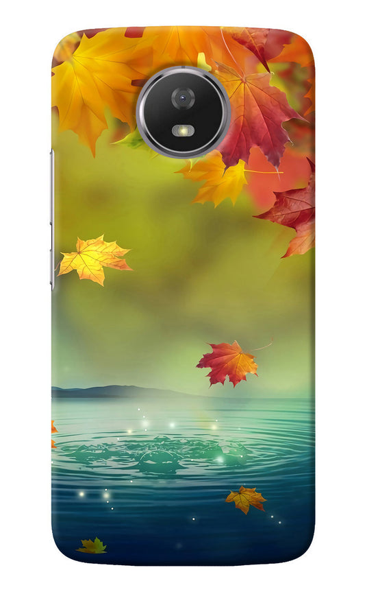 Flowers Moto G5S Back Cover