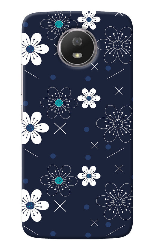 Flowers Moto G5S Back Cover