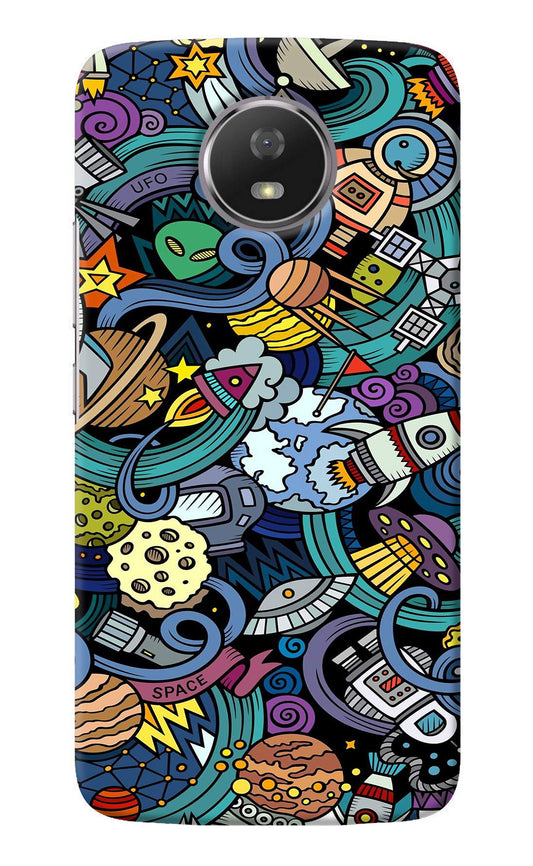 Space Abstract Moto G5S Back Cover
