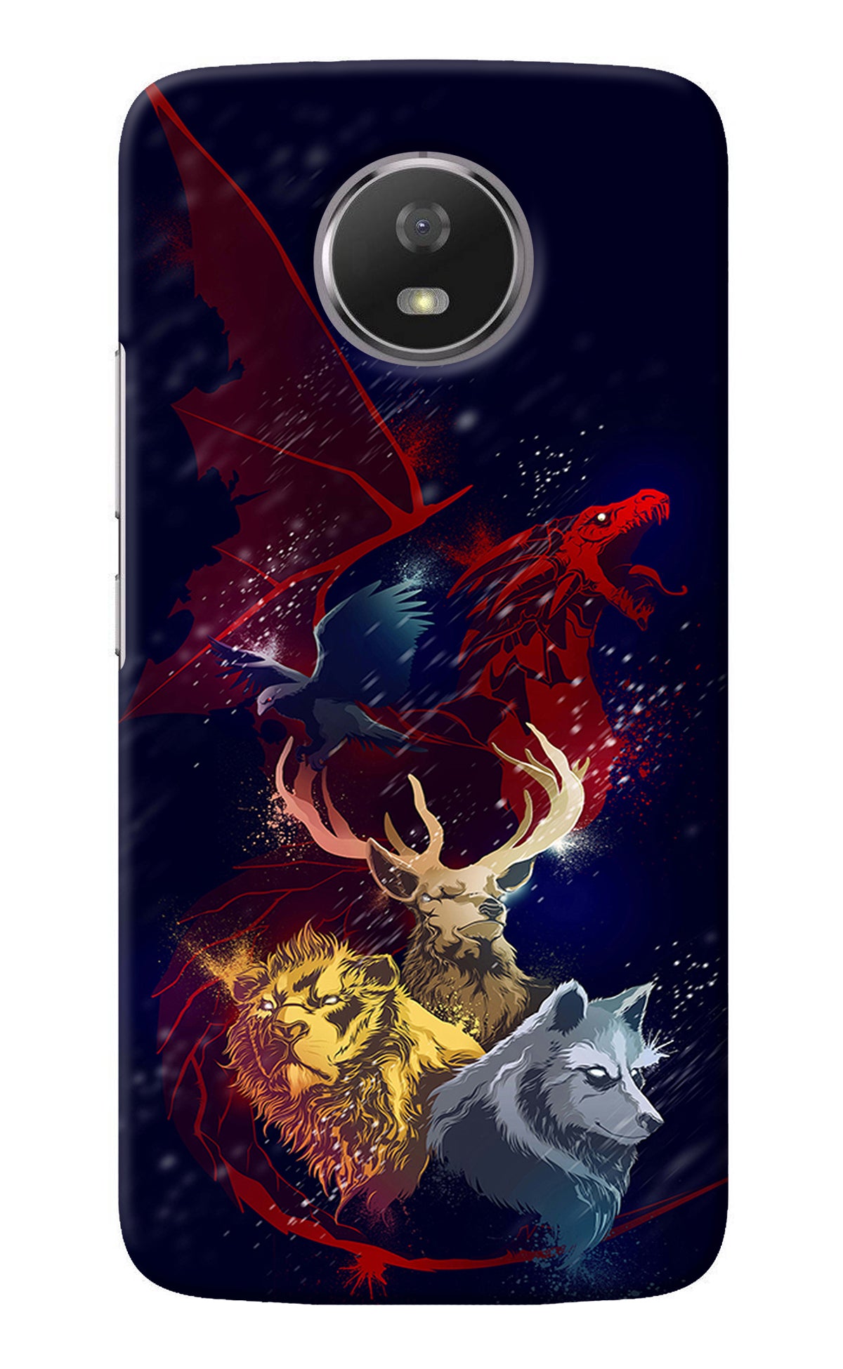 Game Of Thrones Moto G5S Back Cover