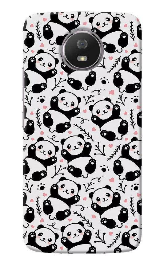 Cute Panda Moto G5S Back Cover