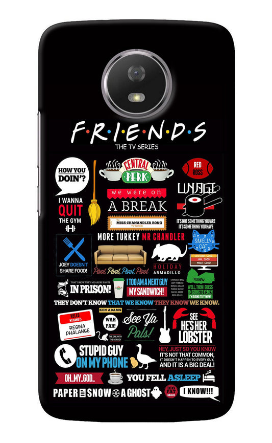 FRIENDS Moto G5S Back Cover