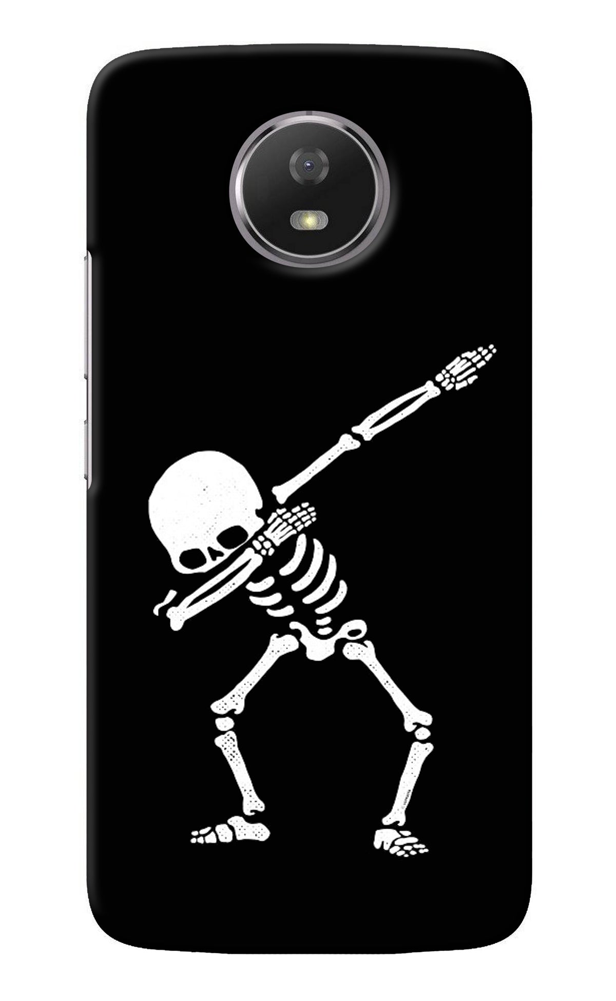 Dabbing Skeleton Art Moto G5S Back Cover