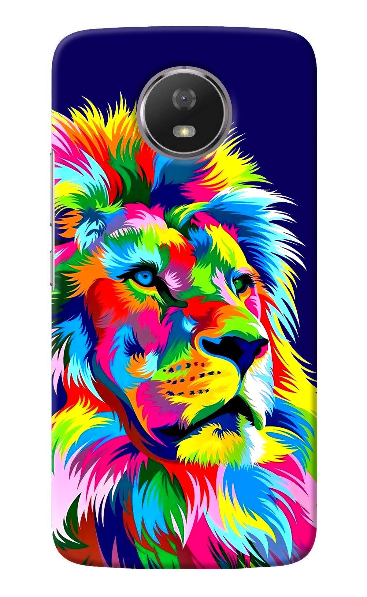 Vector Art Lion Moto G5S Back Cover