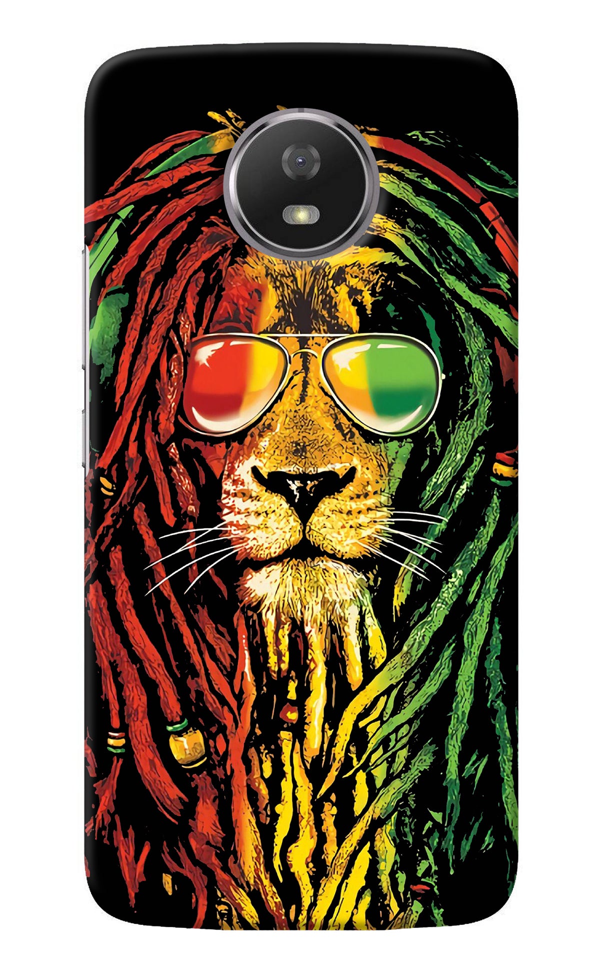 Rasta Lion Moto G5S Back Cover