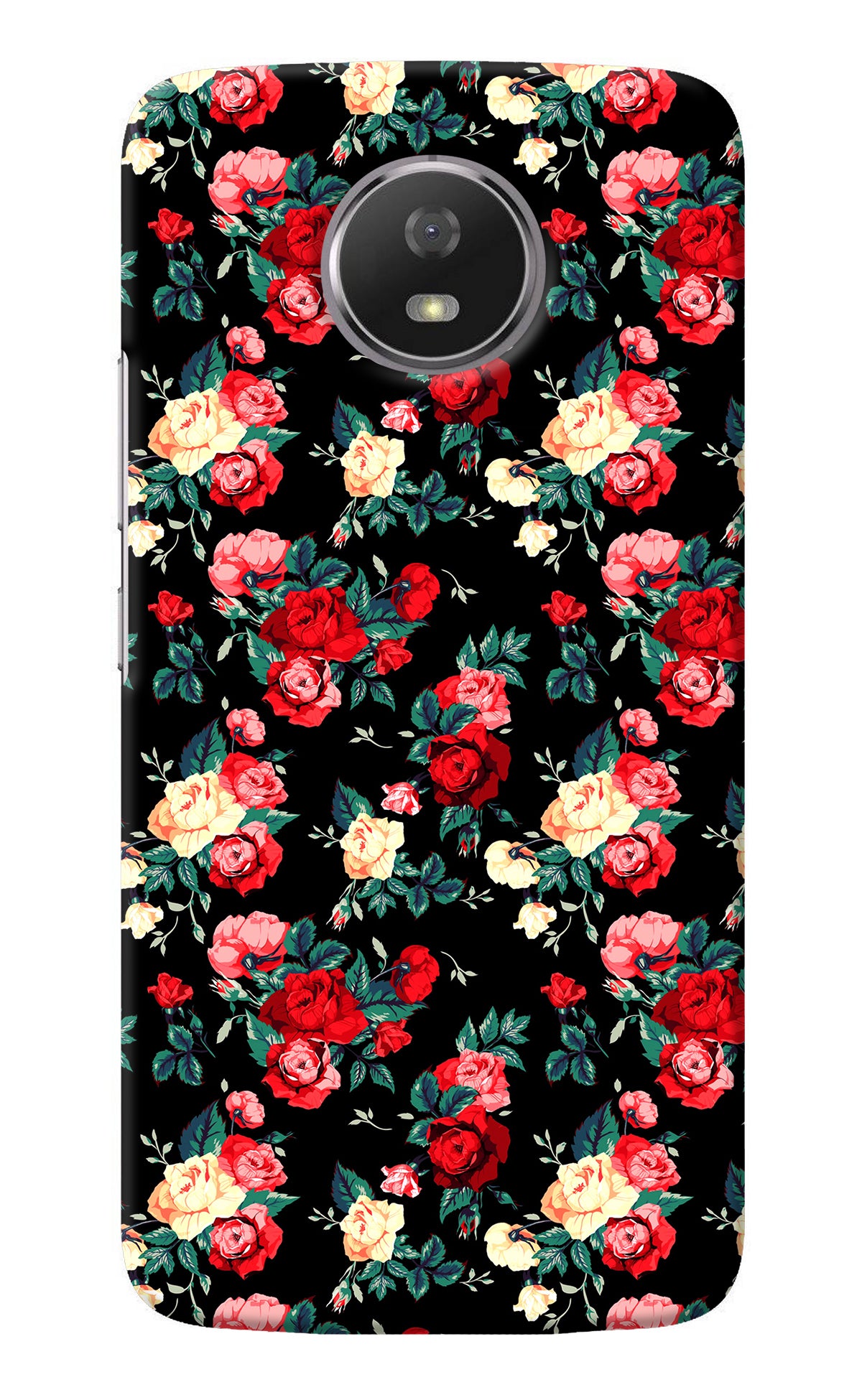 Rose Pattern Moto G5S Back Cover
