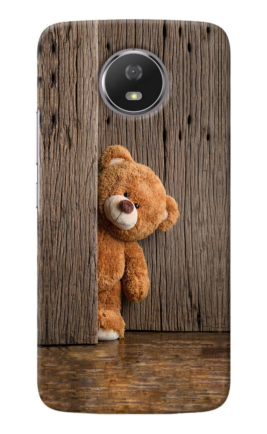 Teddy Wooden Moto G5S Back Cover