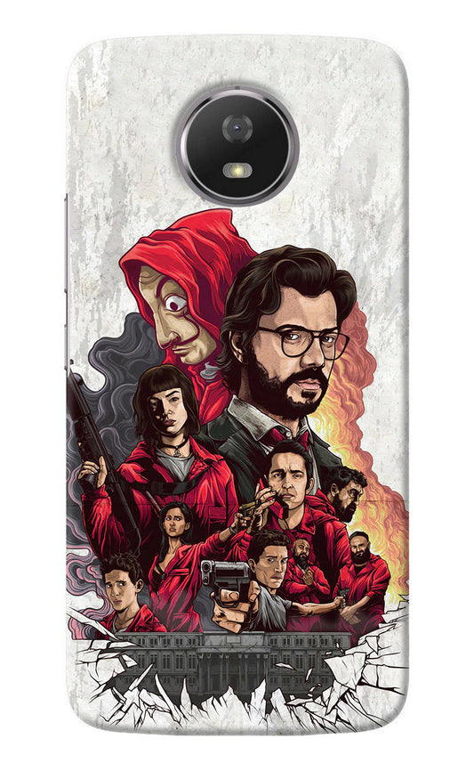 Money Heist Artwork Moto G5S Back Cover