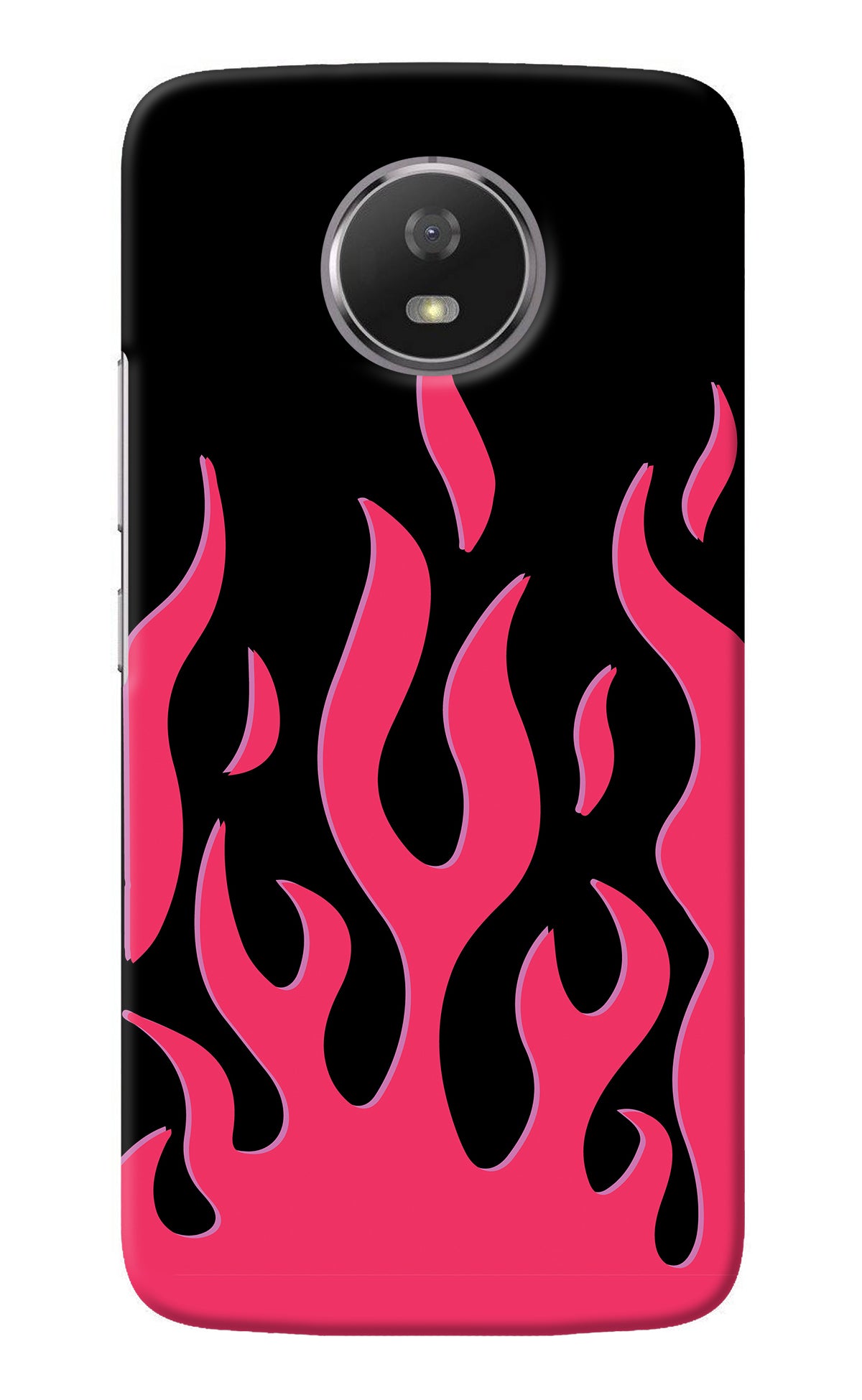 Fire Flames Moto G5S Back Cover