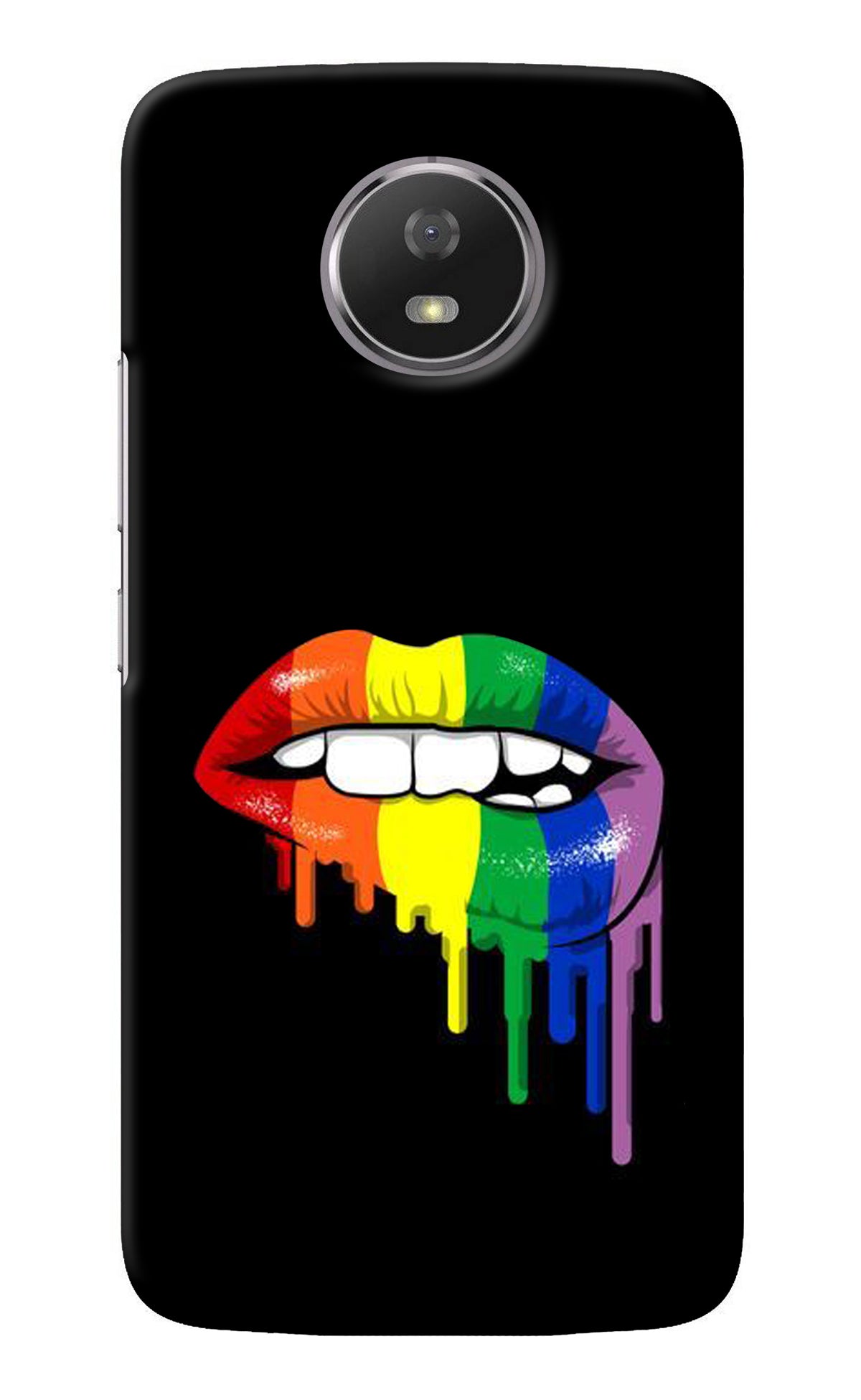 Lips Biting Moto G5S Back Cover