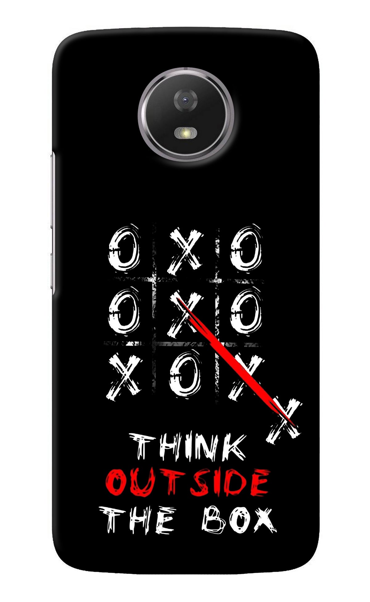 Think out of the BOX Moto G5S Back Cover