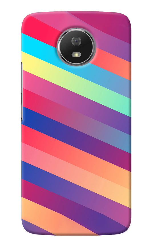 Stripes color Moto G5S Back Cover