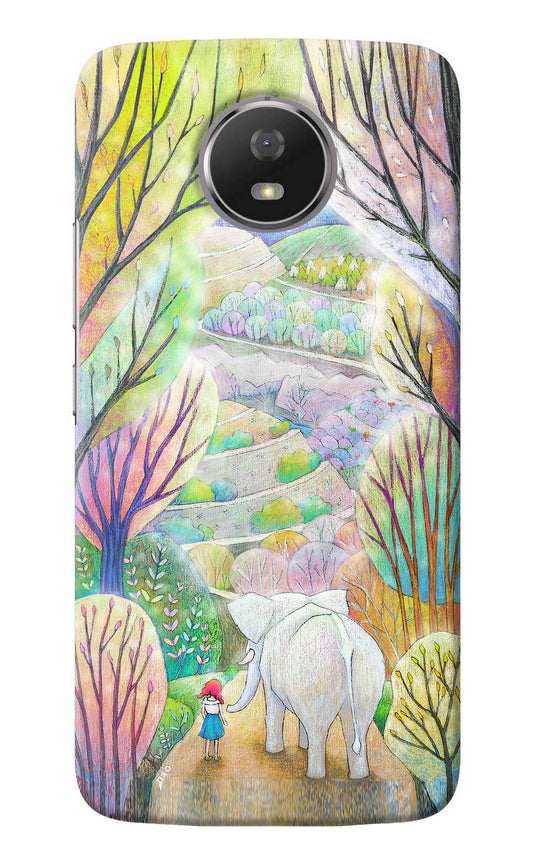 Nature Painting Moto G5S Back Cover