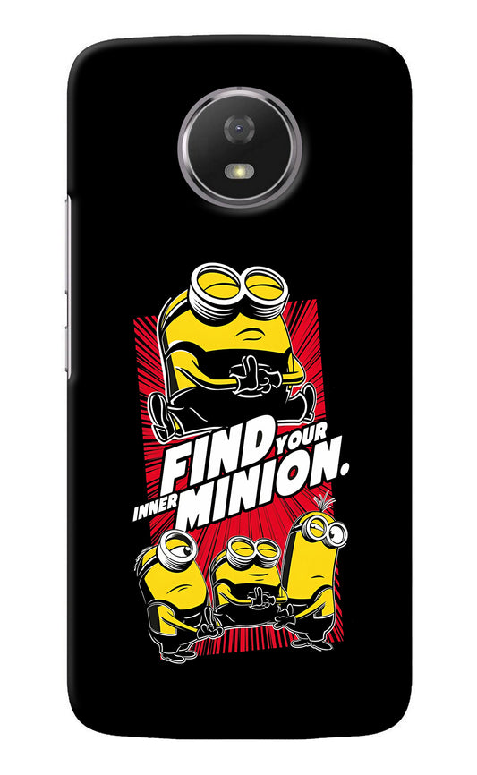 Find your inner Minion Moto G5S Back Cover