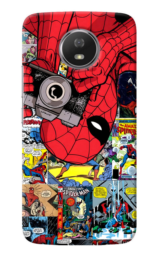 Spider Man Moto G5S Back Cover
