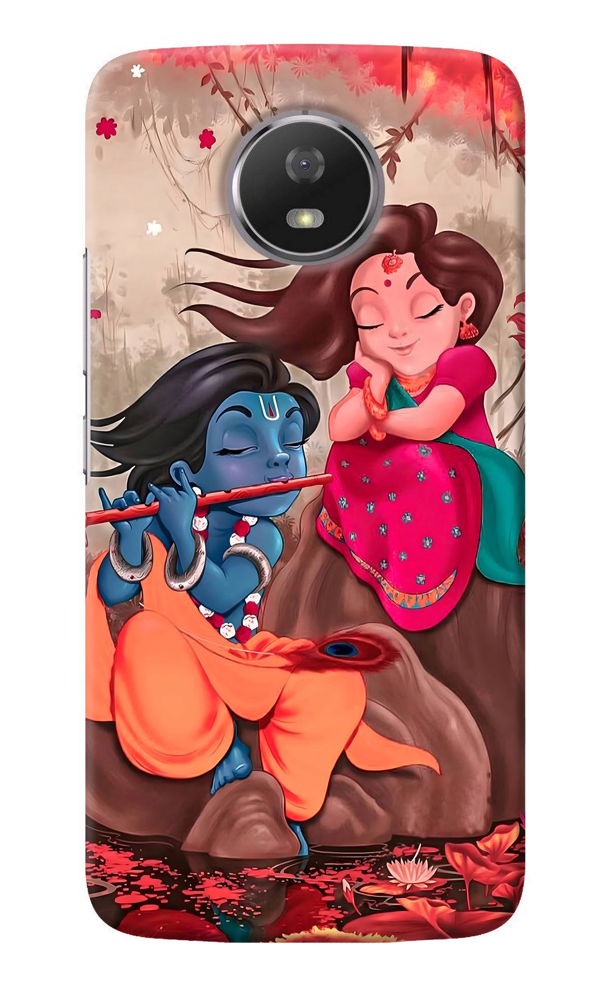 Radhe Krishna Moto G5S Back Cover