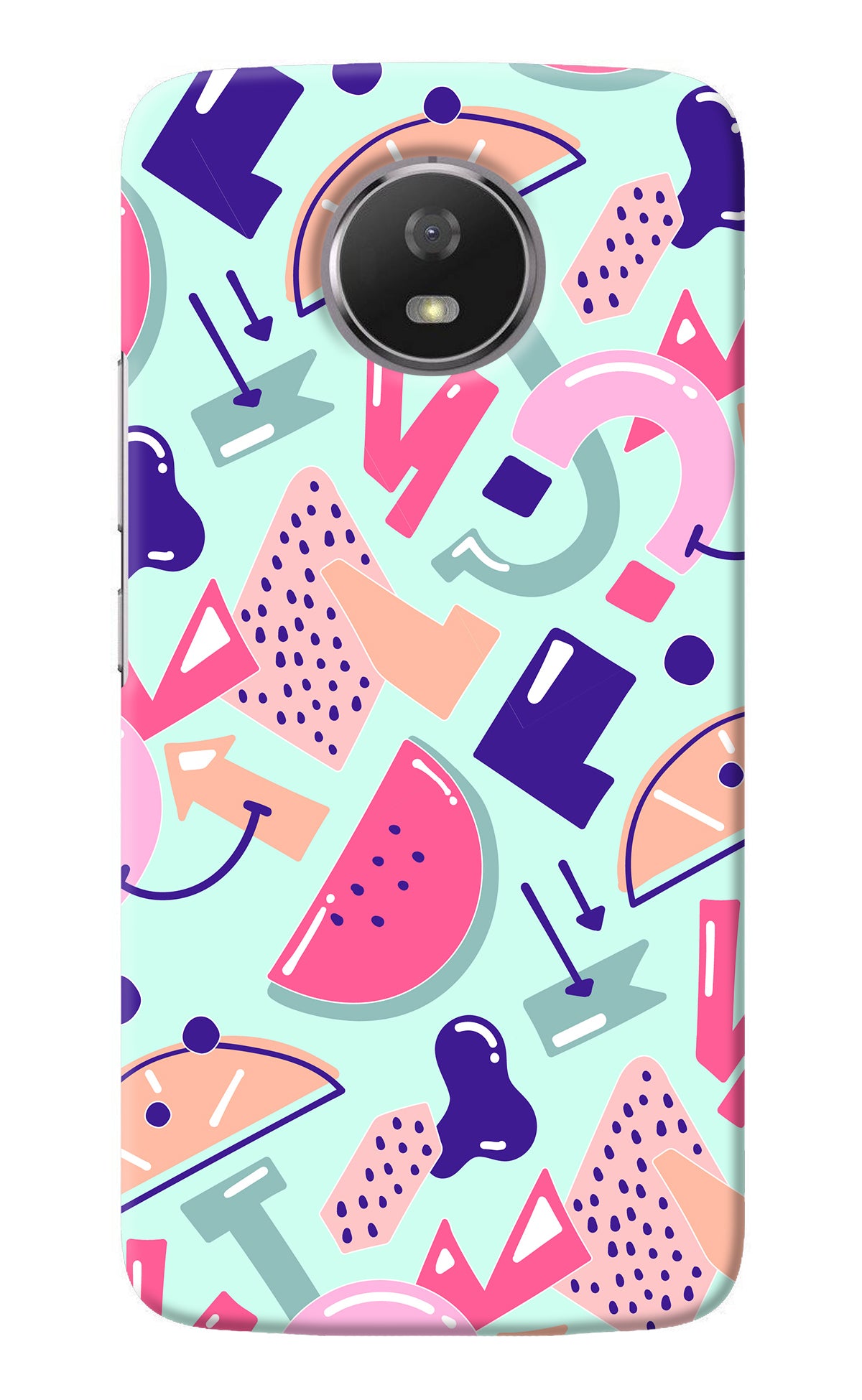 Doodle Pattern Moto G5S Back Cover