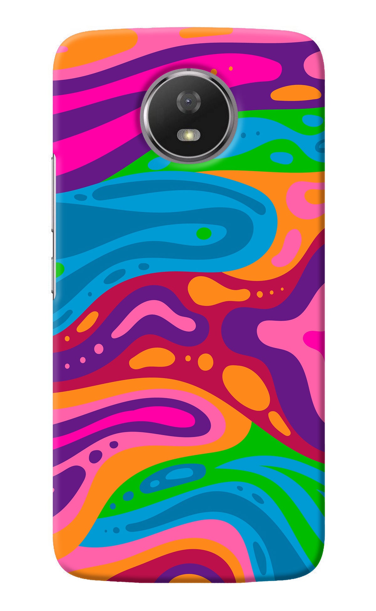 Trippy Pattern Moto G5S Back Cover