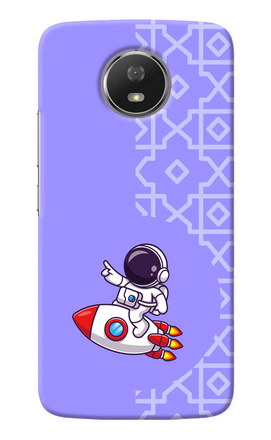 Cute Astronaut Moto G5S Back Cover