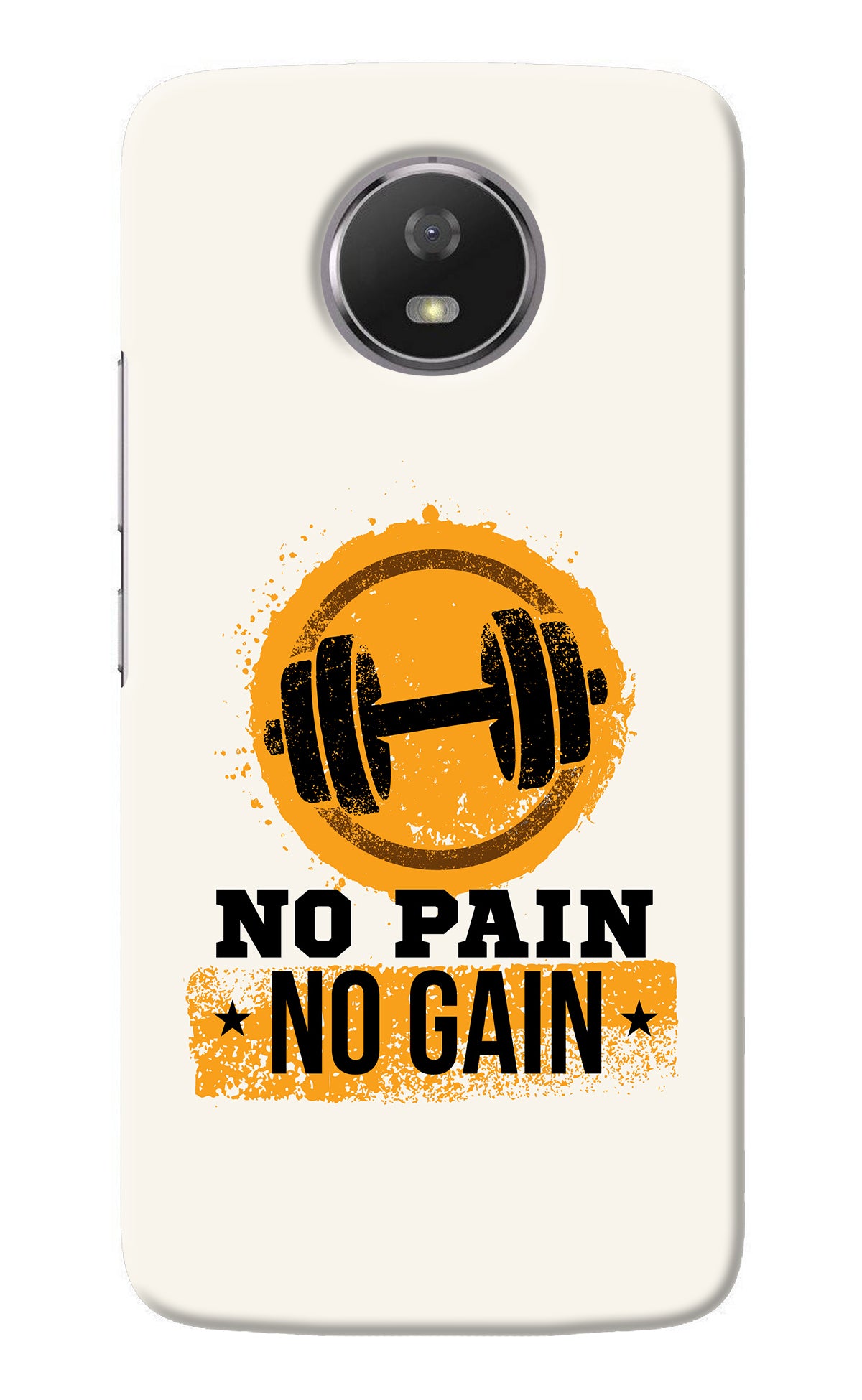 No Pain No Gain Moto G5S Back Cover