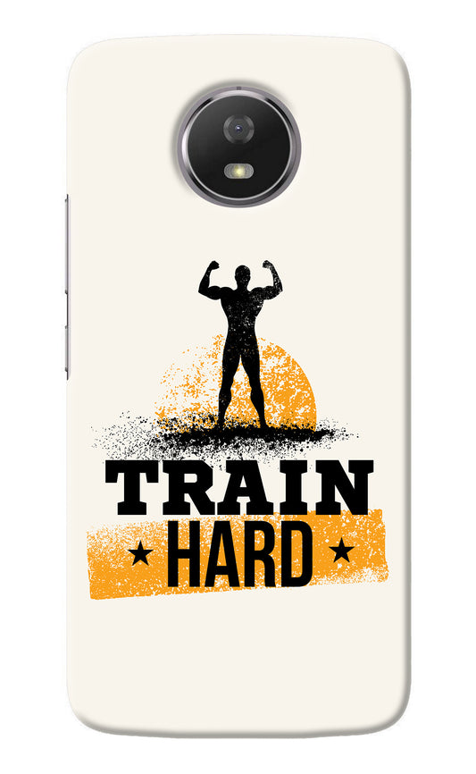 Train Hard Moto G5S Back Cover