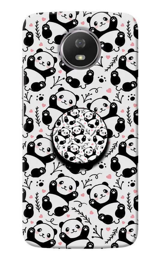 Cute Panda Moto G5S Pop Case