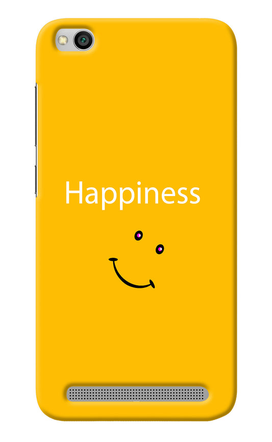 Happiness With Smiley Redmi 5A Back Cover