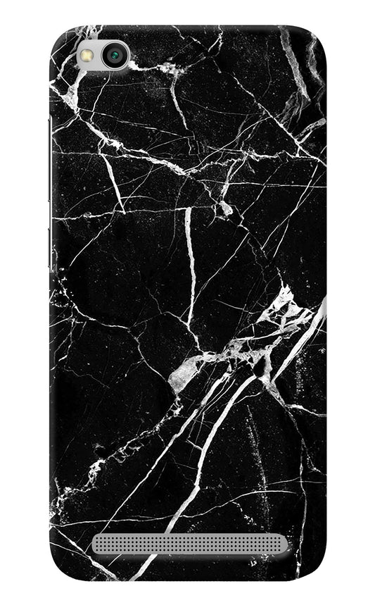 Black Marble Pattern Redmi 5A Back Cover