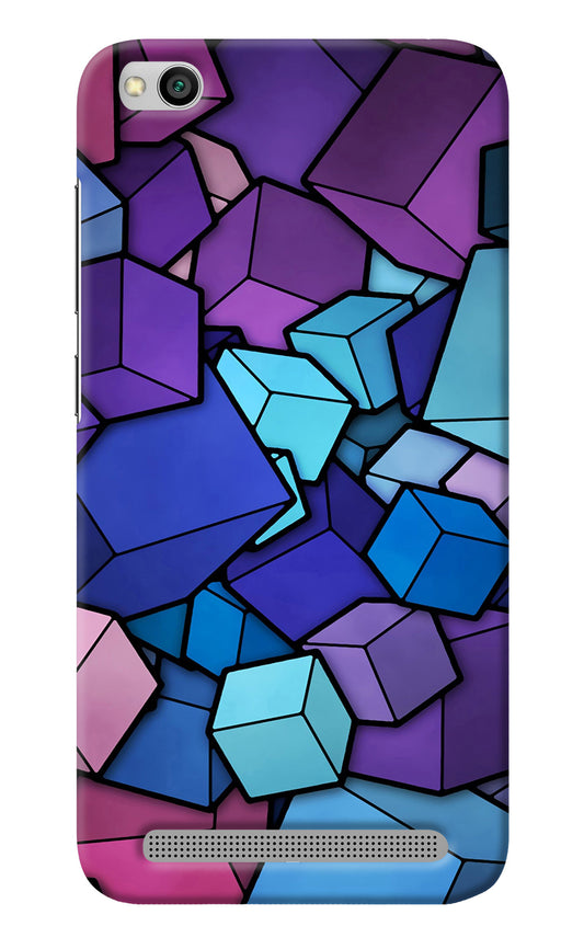 Cubic Abstract Redmi 5A Back Cover