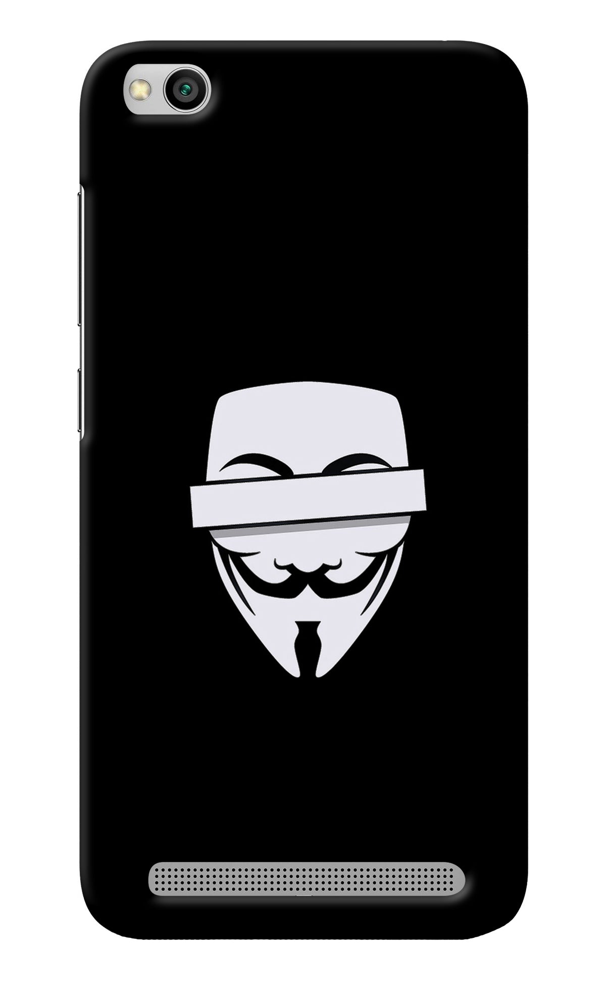 Anonymous Face Redmi 5A Back Cover