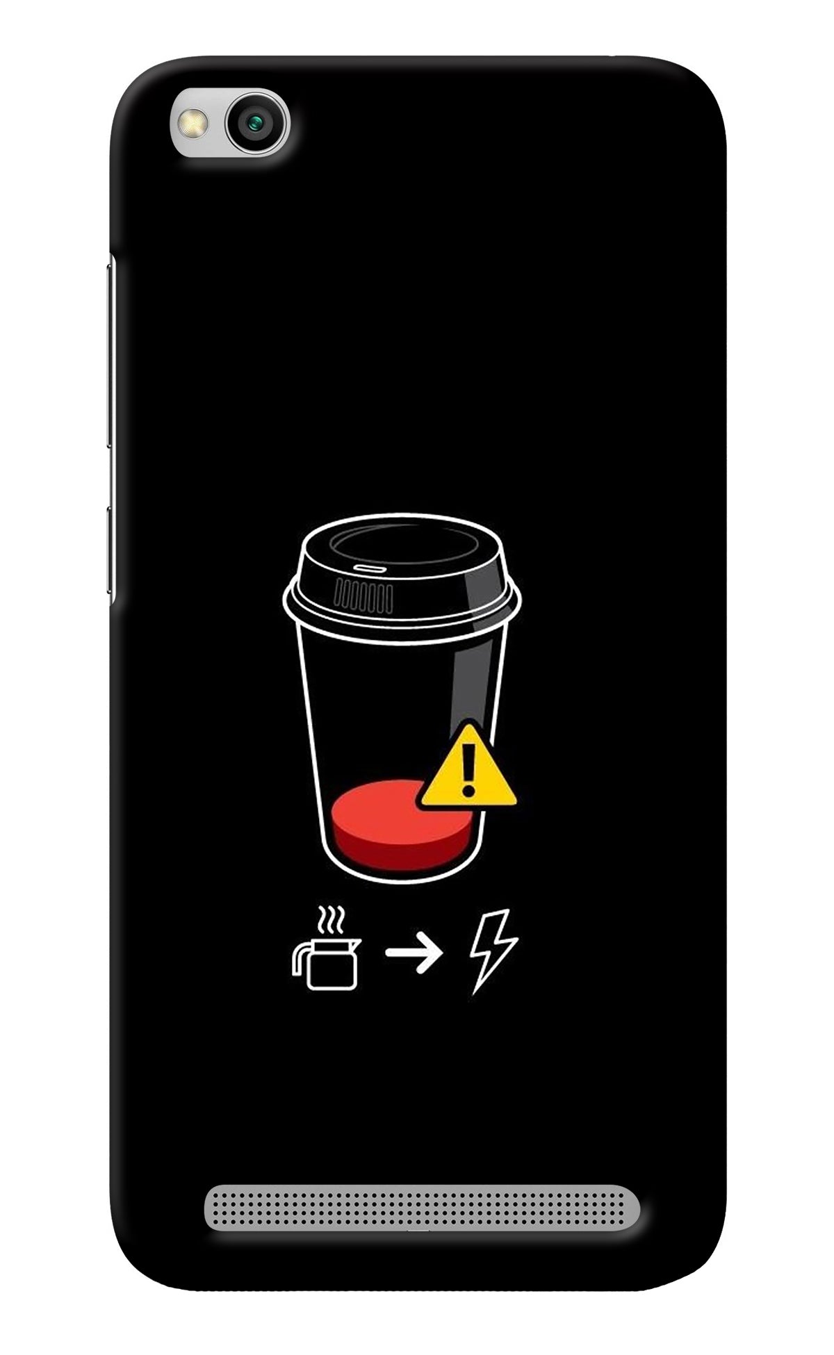 Coffee Redmi 5A Back Cover