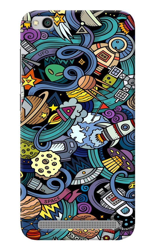 Space Abstract Redmi 5A Back Cover