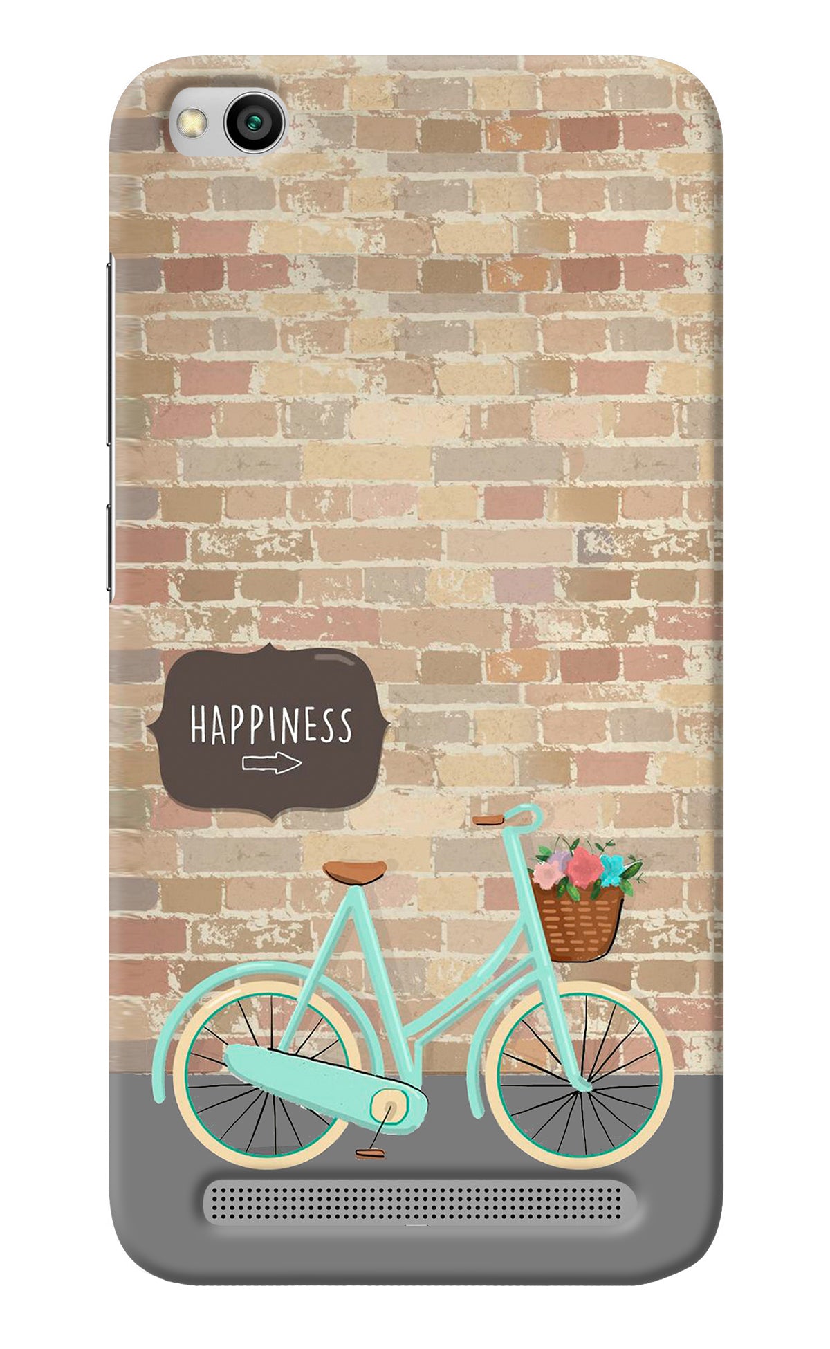 Happiness Artwork Redmi 5A Back Cover