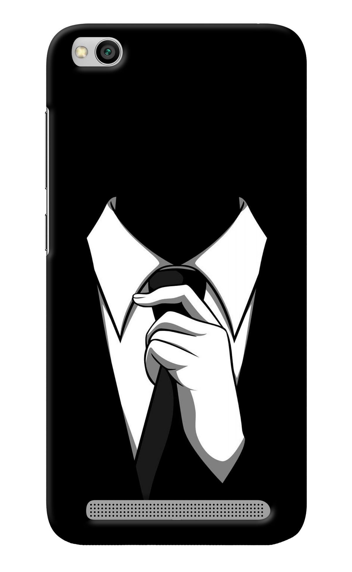 Black Tie Redmi 5A Back Cover