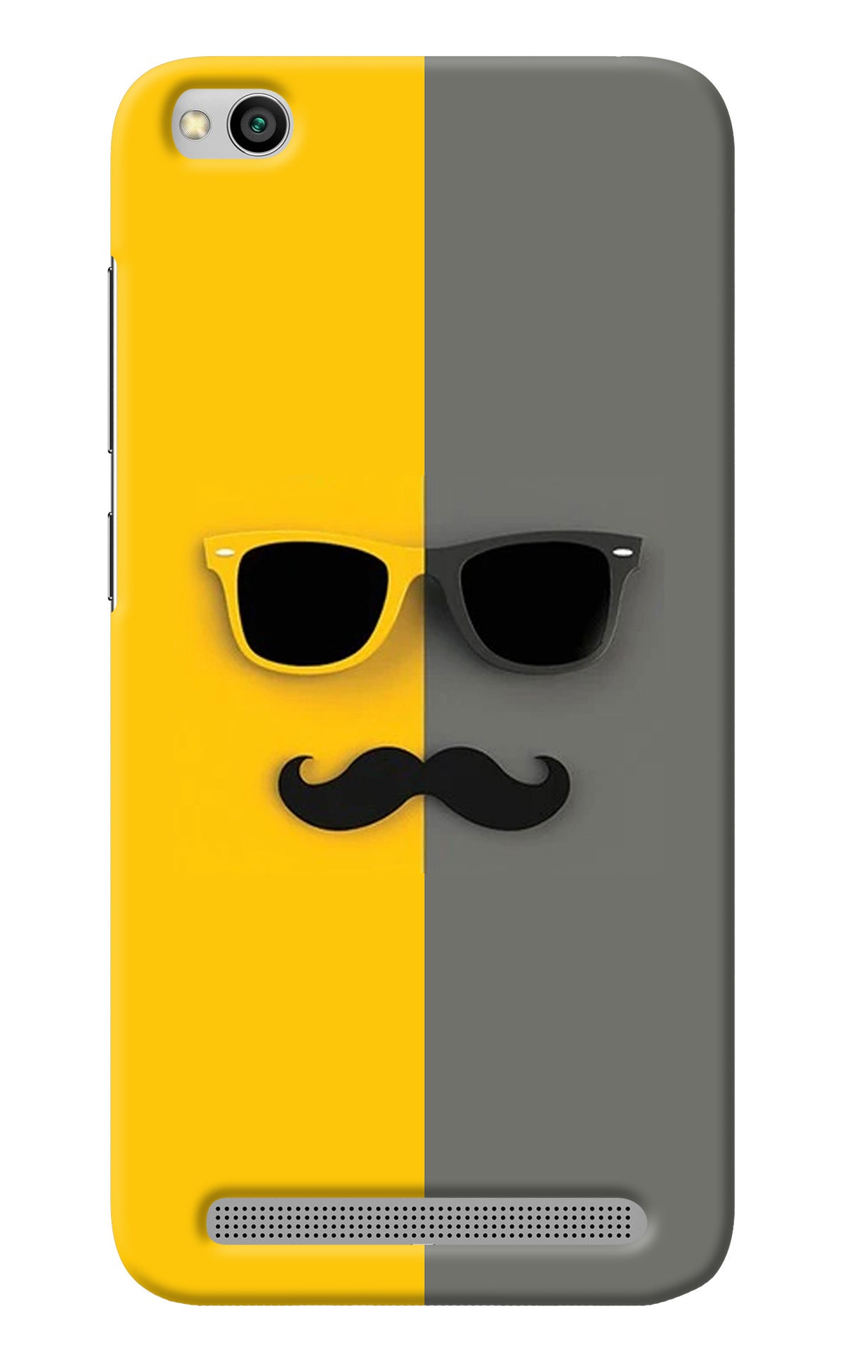 Sunglasses with Mustache Redmi 5A Back Cover