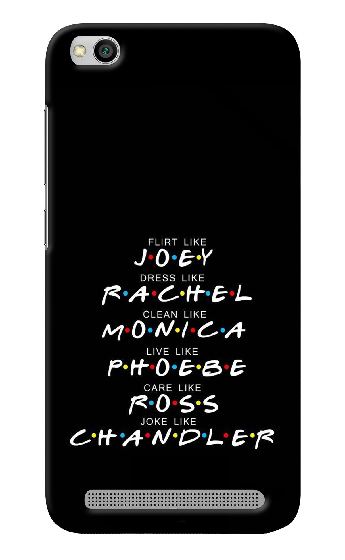 FRIENDS Character Redmi 5A Back Cover