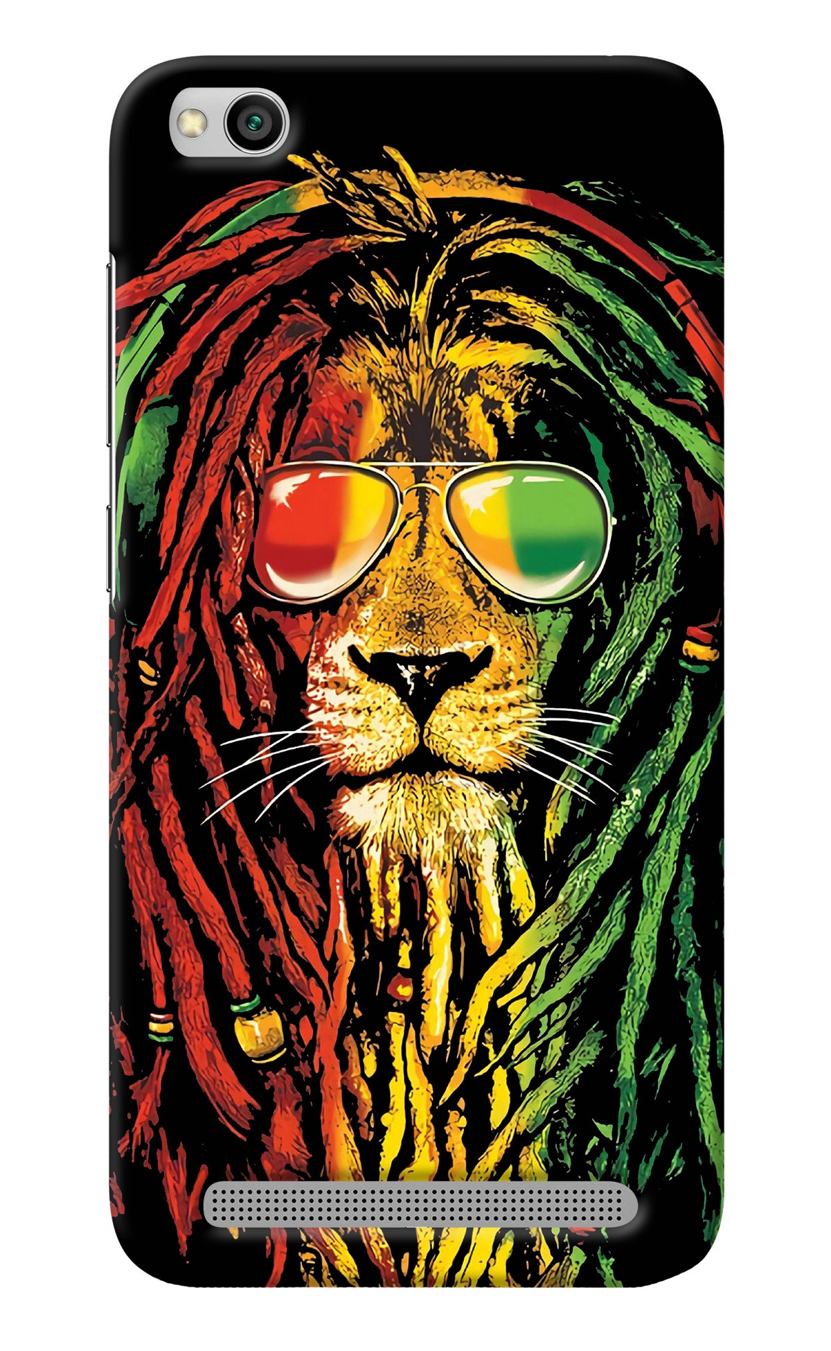 Rasta Lion Redmi 5A Back Cover