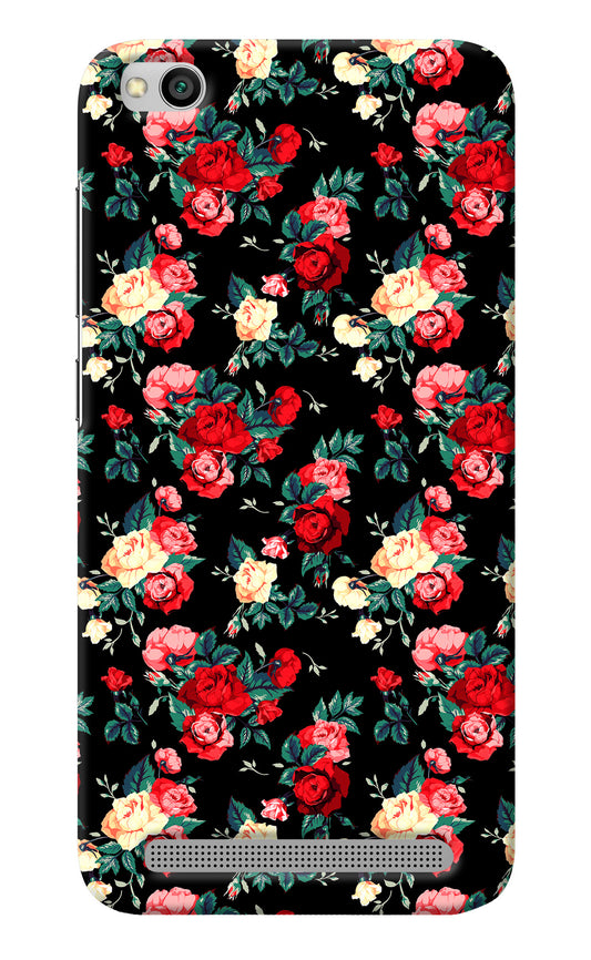 Rose Pattern Redmi 5A Back Cover