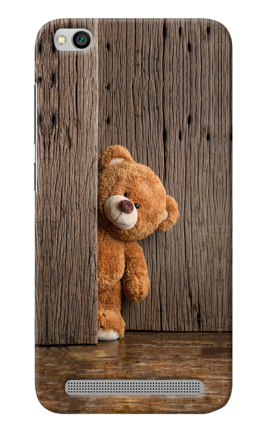Teddy Wooden Redmi 5A Back Cover
