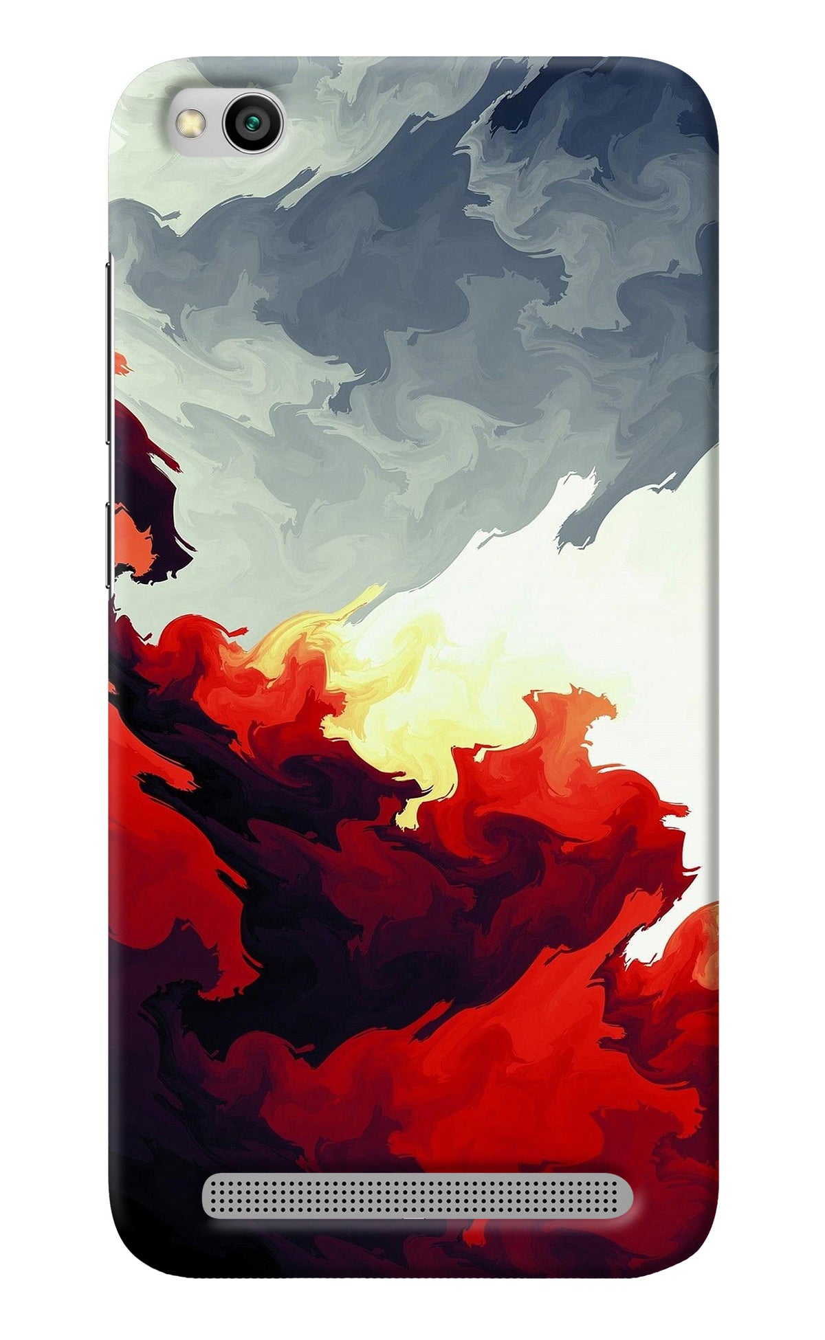 Fire Cloud Redmi 5A Back Cover