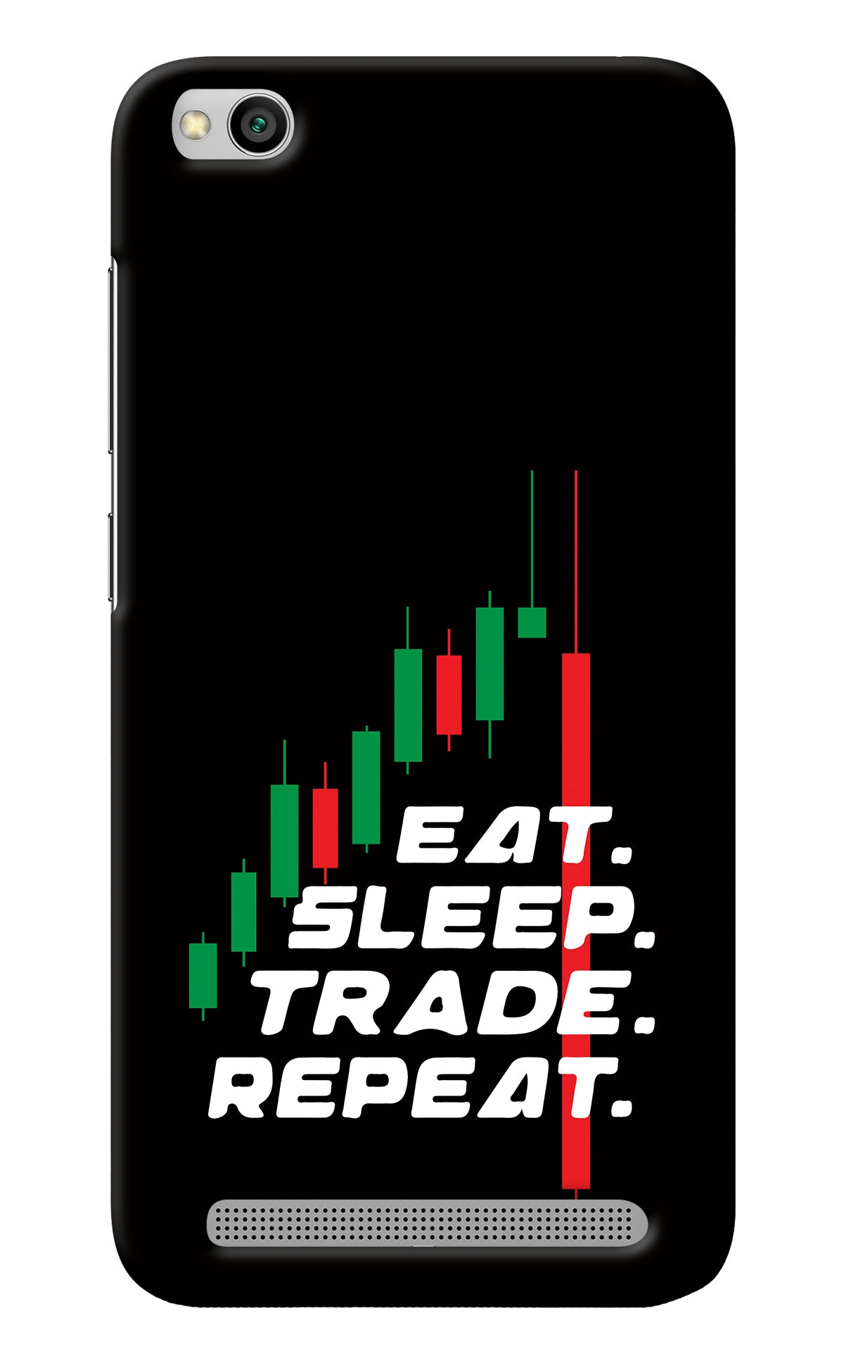 Eat Sleep Trade Repeat Redmi 5A Back Cover