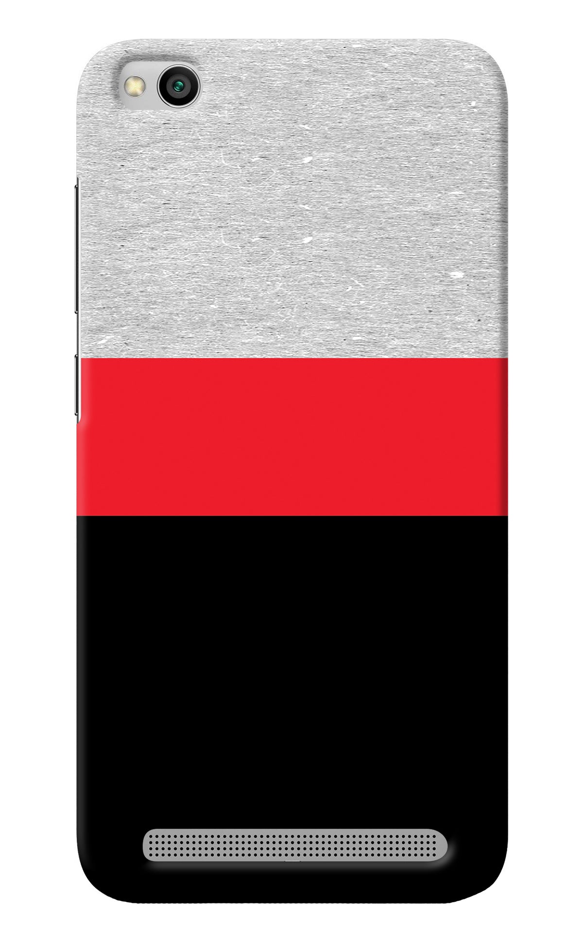 Tri Color Pattern Redmi 5A Back Cover