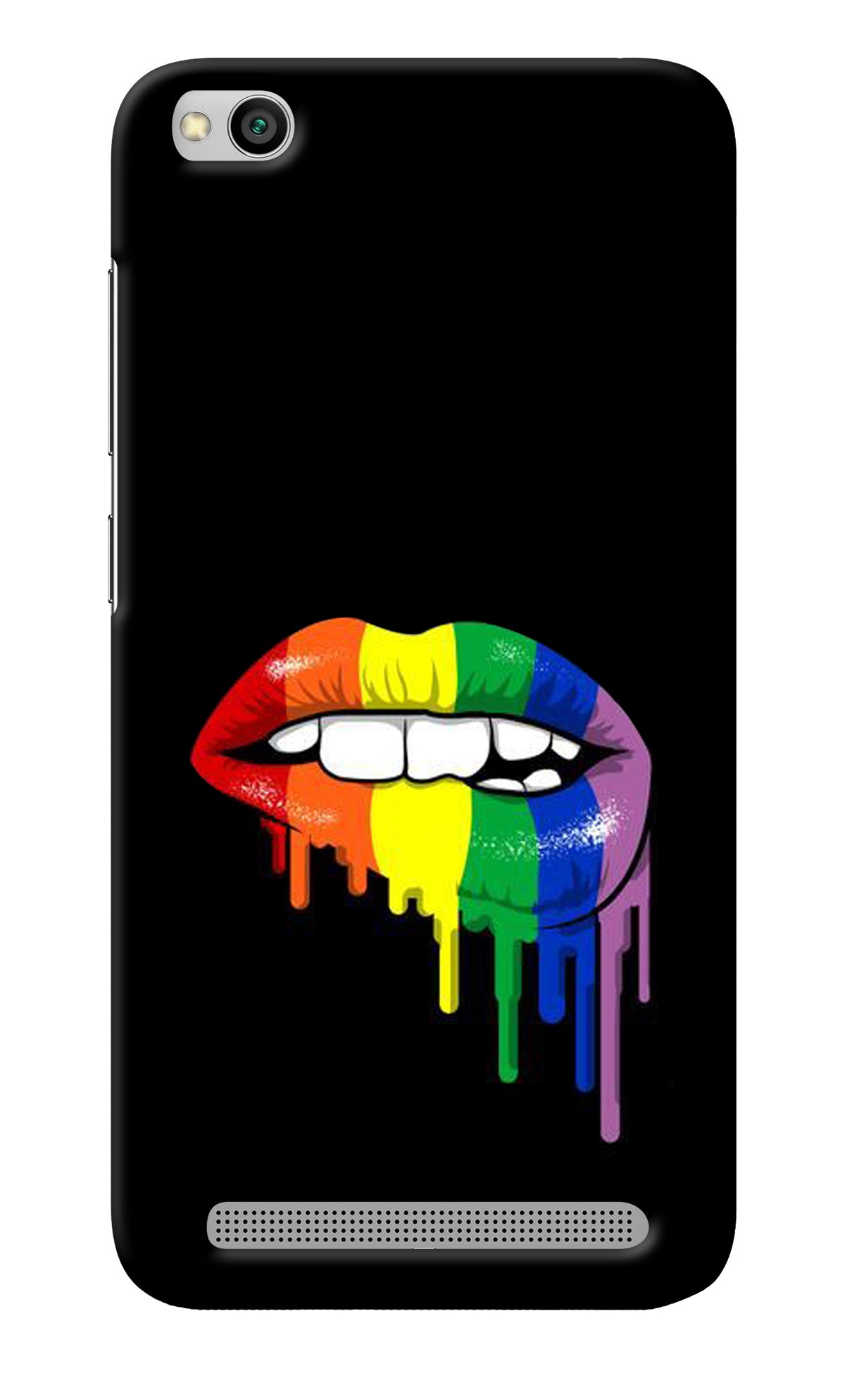 Lips Biting Redmi 5A Back Cover