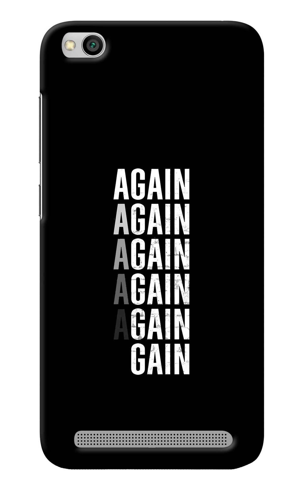 Again Again Gain Redmi 5A Back Cover