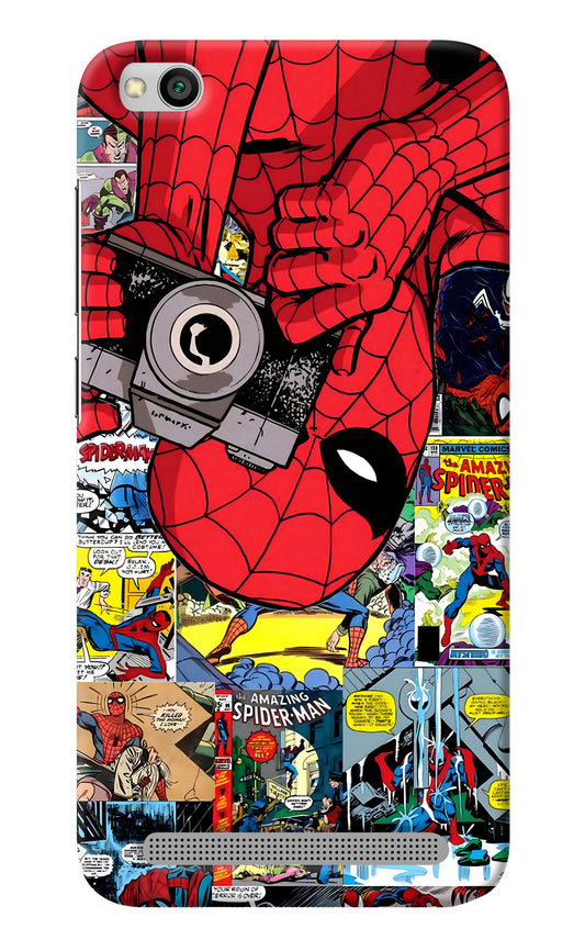 Spider Man Redmi 5A Back Cover