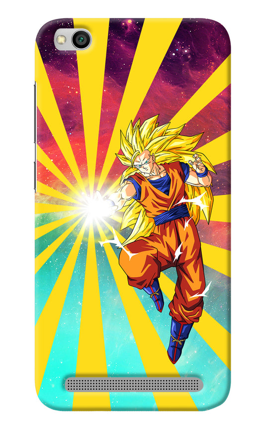 Goku Super Saiyan Redmi 5A Back Cover