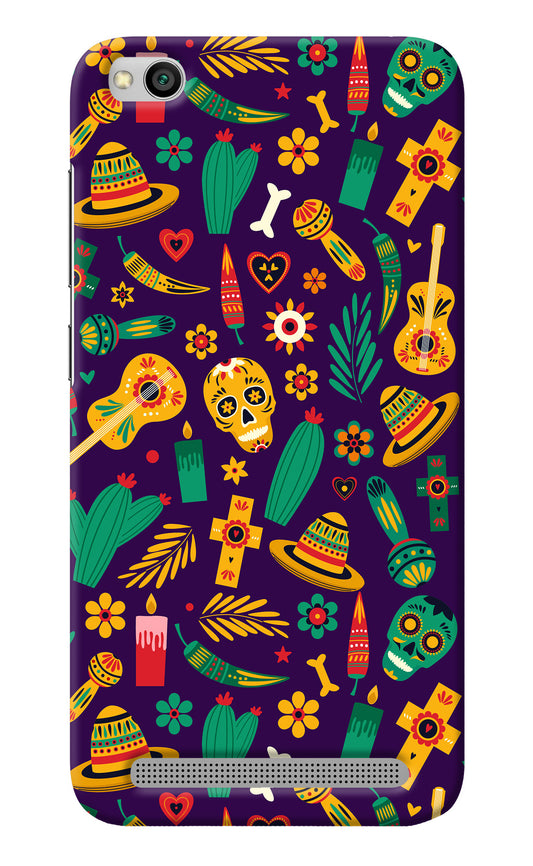 Mexican Artwork Redmi 5A Back Cover
