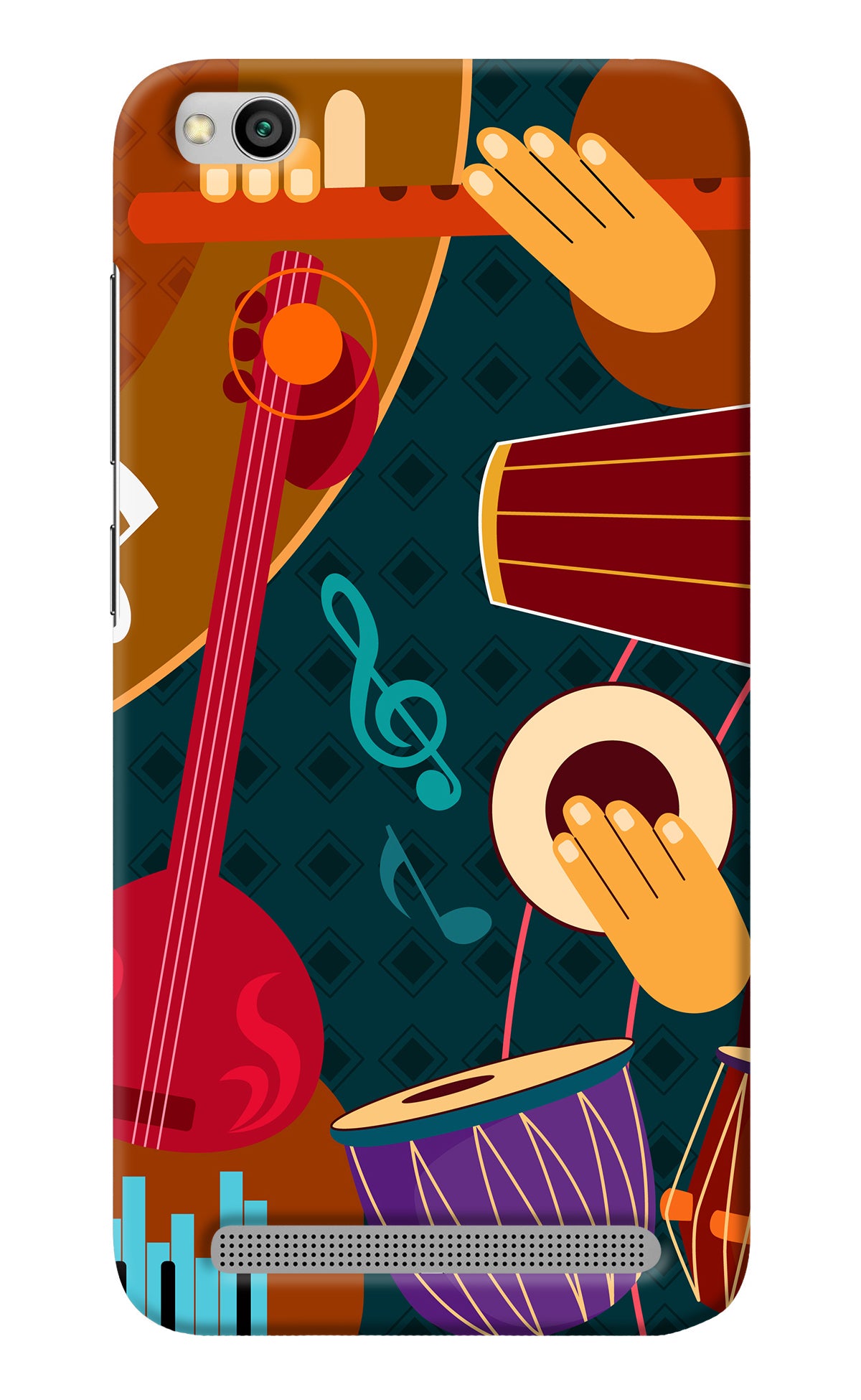 Music Instrument Redmi 5A Back Cover